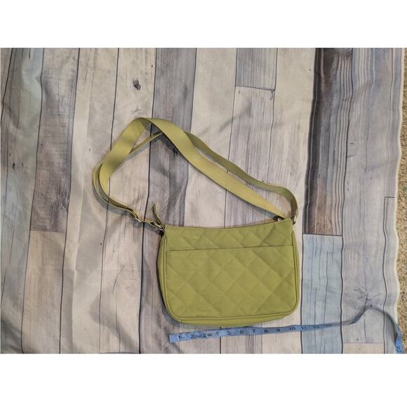 Baggallini Quilted Crossbody Lime Green - Picture 5 of 6
